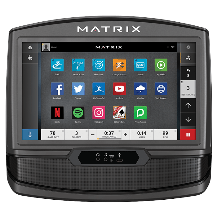 Matrix E50 Elliptical with XIR Console