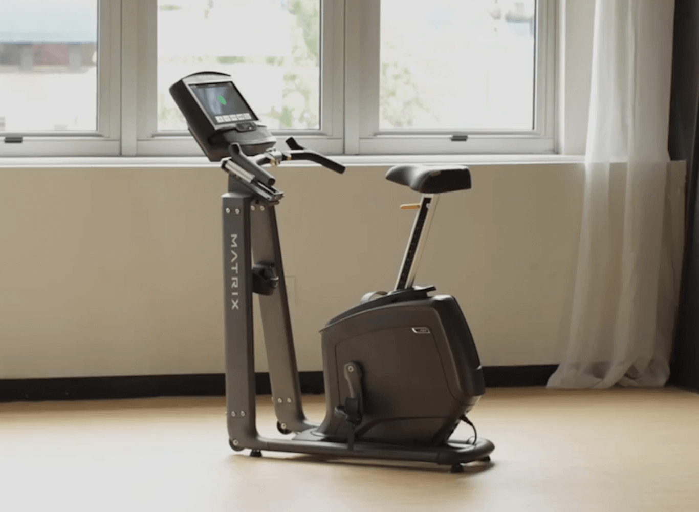 Matrix U50 Upright Bike with XIR-02 Console