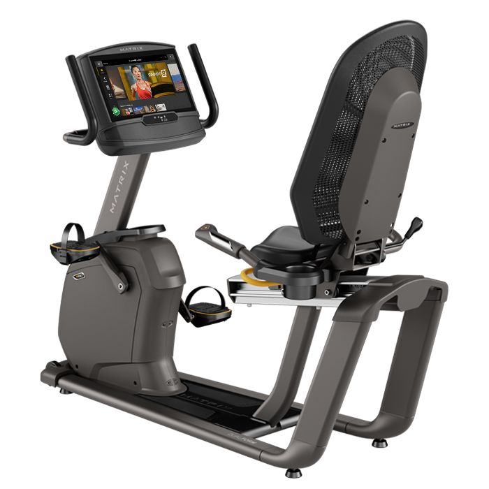 Matrix R50 Recumbent Bike with 16`` Touchscreen XIR Console