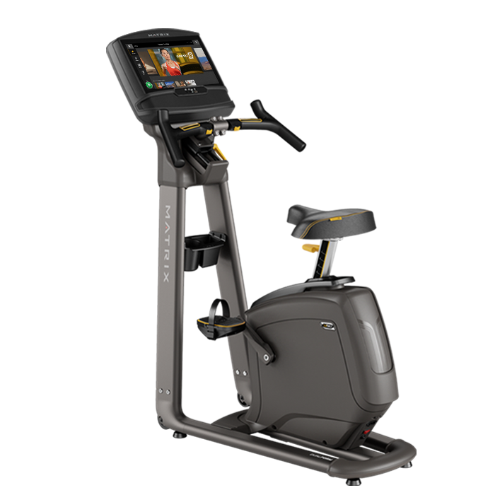 Matrix U50 Upright Bike with 16`` Touchscreen XIR Console