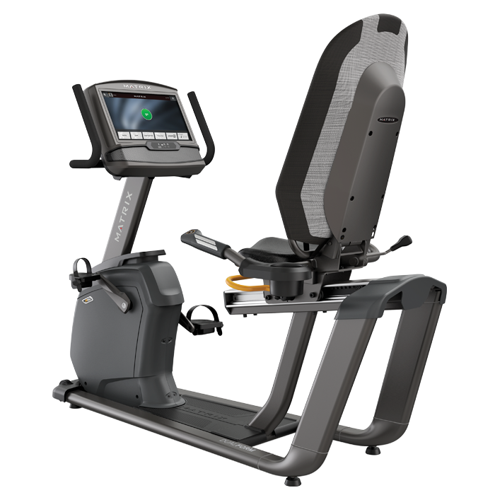 Matrix R50 Recumbent Bike with 16`` Touchscreen XIR Console (legacy model)