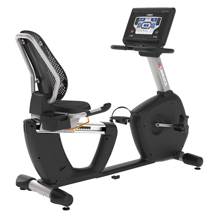 Landice R7 Recumbent Bike with Cardio Console